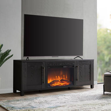 Jordan's furniture deals fireplace tv stand